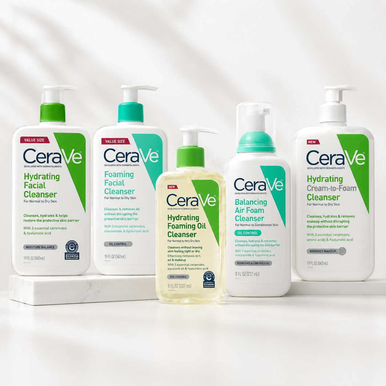  Imagen beauty de serums faciales hombre CeraVe Cleanser Skincare para sérums faciales hombre, orientada a búsquedas en España sobre confort de la piel, longitud de barba o pelo, accesorios, acabado, limpieza y encaje en la rutina diaria antes de añadirlo a una rutina. 
